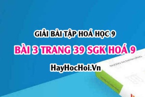 Giải bài 3 trang 39 SGK Hoá 9: Phân bón hoá học